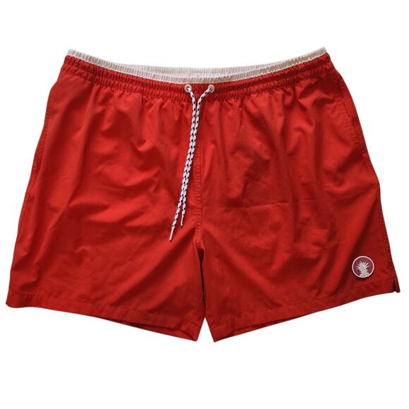 Chubbies Classic Swim Trunks Built-in mesh brief liner, zipper pocket, sz XXL - Picture 1 of 11